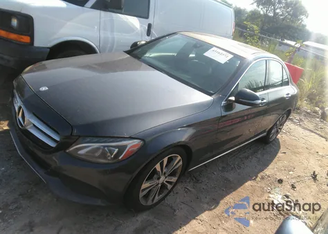 2015 Mercedes-Benz C 300 from USA, damaged, VIN 55SWF4JB0FU067660